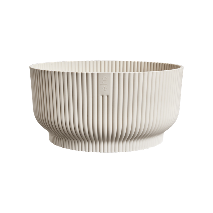 vibes fold bowl 25cm bianco lino